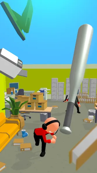 Crazy Office — Slap & Smash  [МОД Unlocked] Screenshot 4