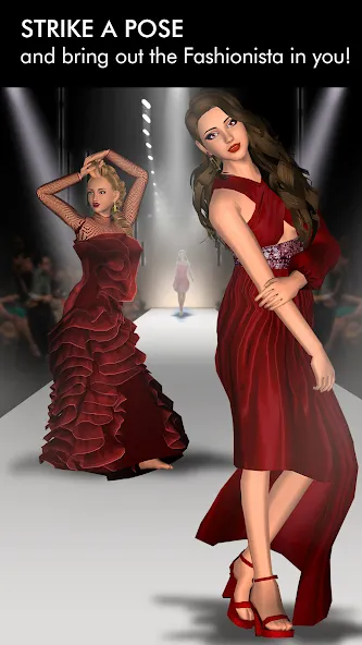 Fashion Empire - Dressup Sim (Фэшн Эмпайр)  [МОД Бесконечные деньги] Screenshot 2