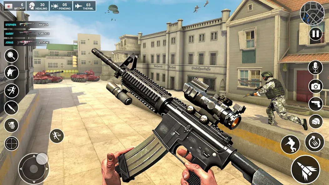 Anti Terrorist Shooting Game  [МОД Unlimited Money] Screenshot 1