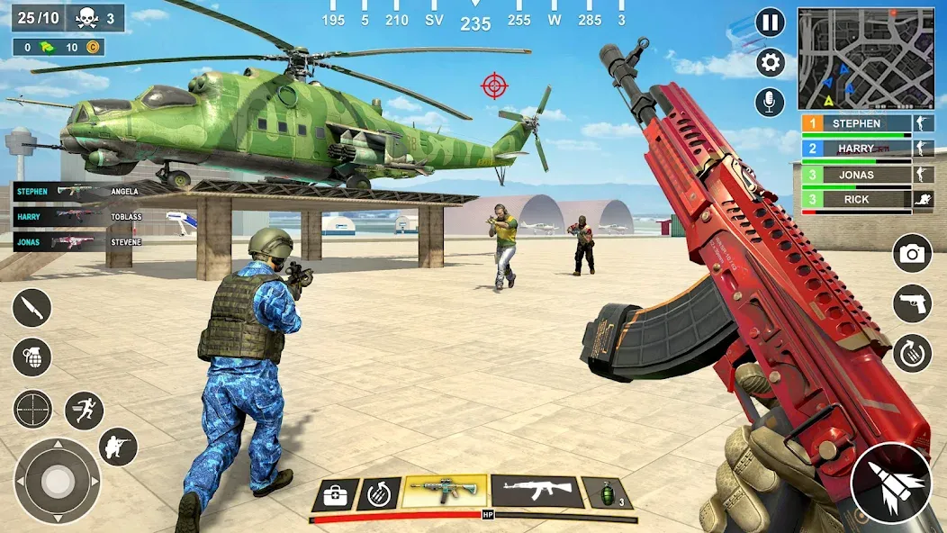 Anti Terrorist Shooting Game  [МОД Unlimited Money] Screenshot 2