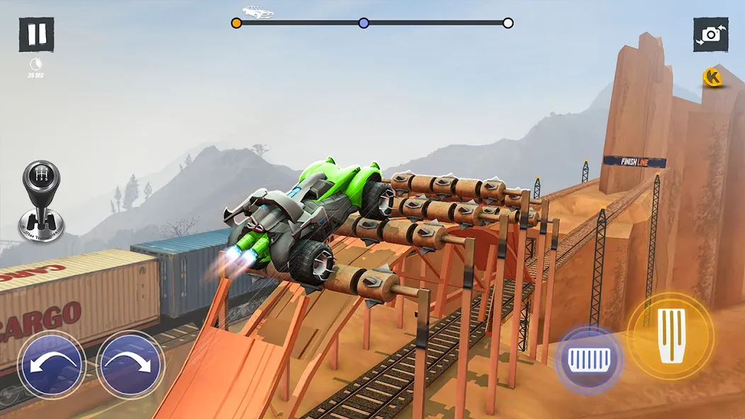 Car Stunt Games 3D Car Games  [МОД Много монет] Screenshot 4