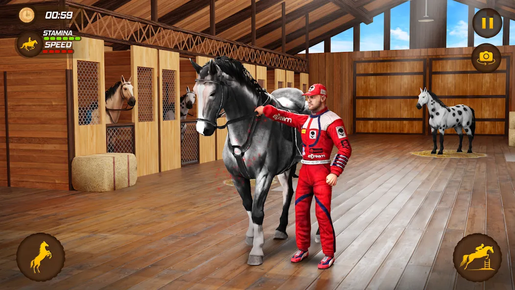 Horse Racing Game: Horse Games  [МОД Все открыто] Screenshot 1