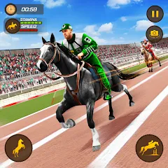 Скачать взлом Horse Racing Game: Horse Games [МОД Все открыто] на Андроид