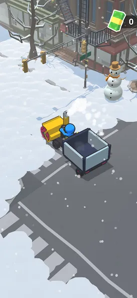 Snow shovelers - simulation (Сноубордисты)  [МОД Unlimited Money] Screenshot 1