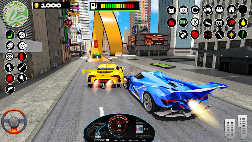 Rampa Car Game: GT Car stunts (Мега Рэмпс)  [МОД Unlocked] Screenshot 4