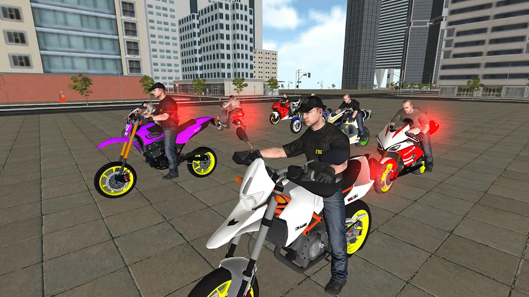 Bike Driving: Police Chase  [МОД Бесконечные деньги] Screenshot 5