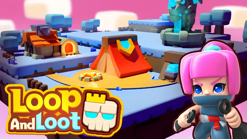 Loop & Loot™: Merge RPG (Покет Квест)  [МОД Menu] Screenshot 2