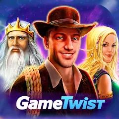 Скачать взлом GameTwist Vegas Casino Slots (ГеймТвист)  [МОД Бесконечные монеты] на Андроид