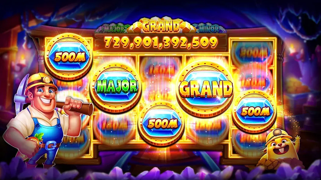 Jackpot Wins - Slots Casino (Джекпот Винс)  [МОД Unlocked] Screenshot 2