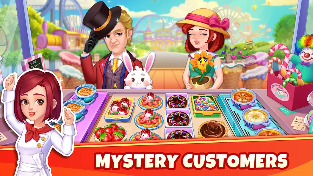 Cooking Wonder-Restaurant Game (Кукинг Вондер)  [МОД Unlimited Money] Screenshot 4