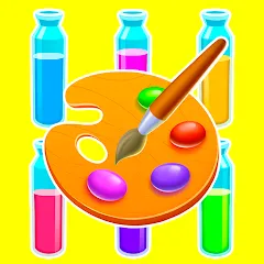 Скачать взлом Sort Paint: Water Sort Puzzle (Сорт Пэйнт) [МОД Menu] на Андроид