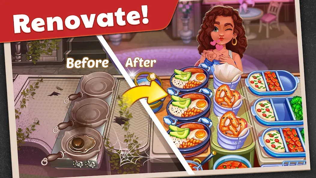 American Cooking Star Games (Американская звезда кулинарии)  [МОД Бесконечные монеты] Screenshot 2