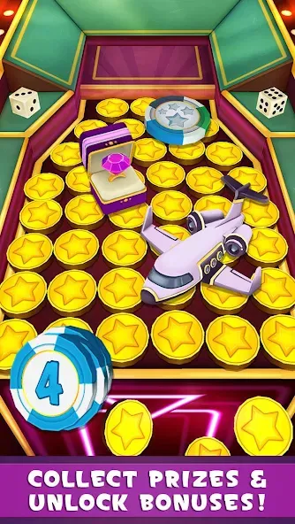 Coin Dozer: Casino (Коин Дозер)  [МОД Меню] Screenshot 2