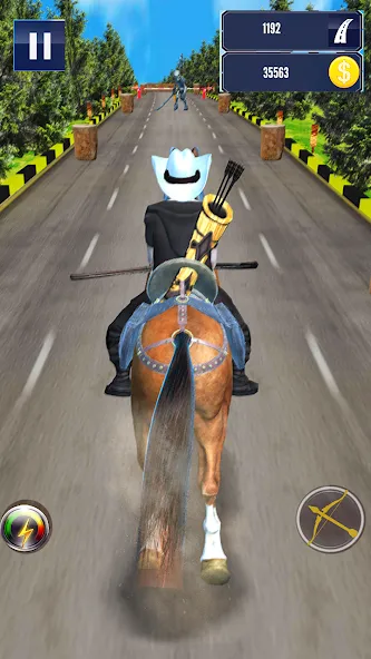 Cowboy Horse Run  [МОД Все открыто] Screenshot 2