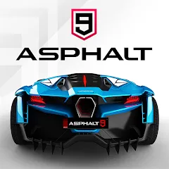 Скачать взлом Asphalt 9: Legends (Асфальт 9)  [МОД Mega Pack] на Андроид