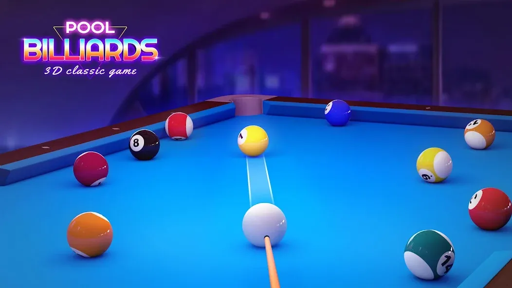 Pool Billiards 3D:Bida بیلیارد (Пул бильярд 3D)  [МОД Бесконечные монеты] Screenshot 1