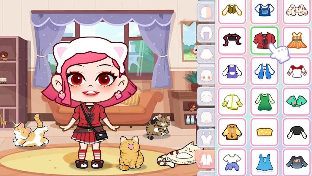 Doll Dress Up - Makeup Games  [МОД Unlocked] Screenshot 5