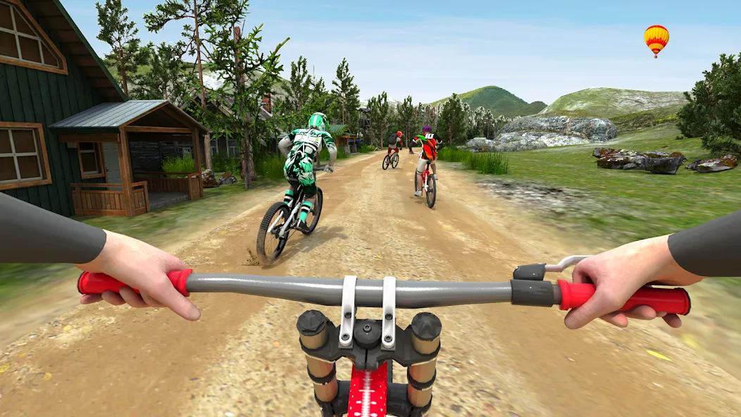 BMX Rider: Cycle Race Game  [МОД Бесконечные монеты] Screenshot 1