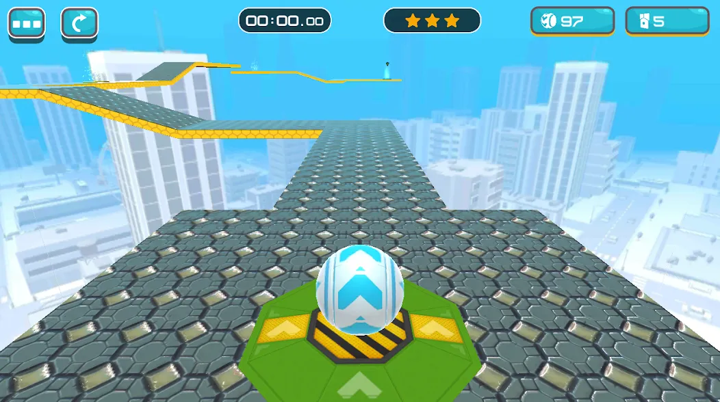 Gyro Ball 3D (Джайро Болл 3Д)  [МОД Unlocked] Screenshot 1