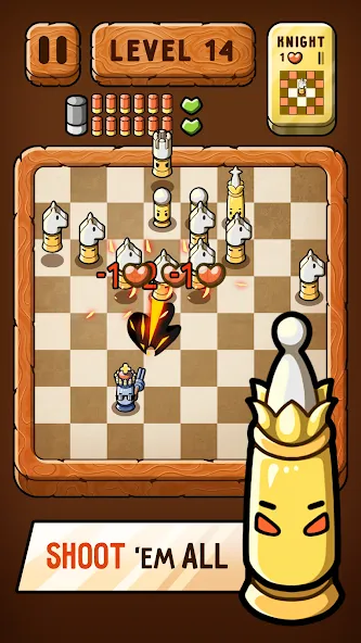 Bullet Chess: Board Shootout (Бюллет чесс)  [МОД Все открыто] Screenshot 1