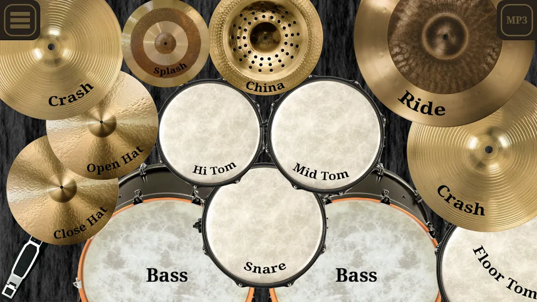 Drum kit (Drums) free  [МОД Unlocked] Screenshot 1