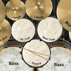 Скачать взлом Drum kit (Drums) free [МОД Unlocked] на Андроид