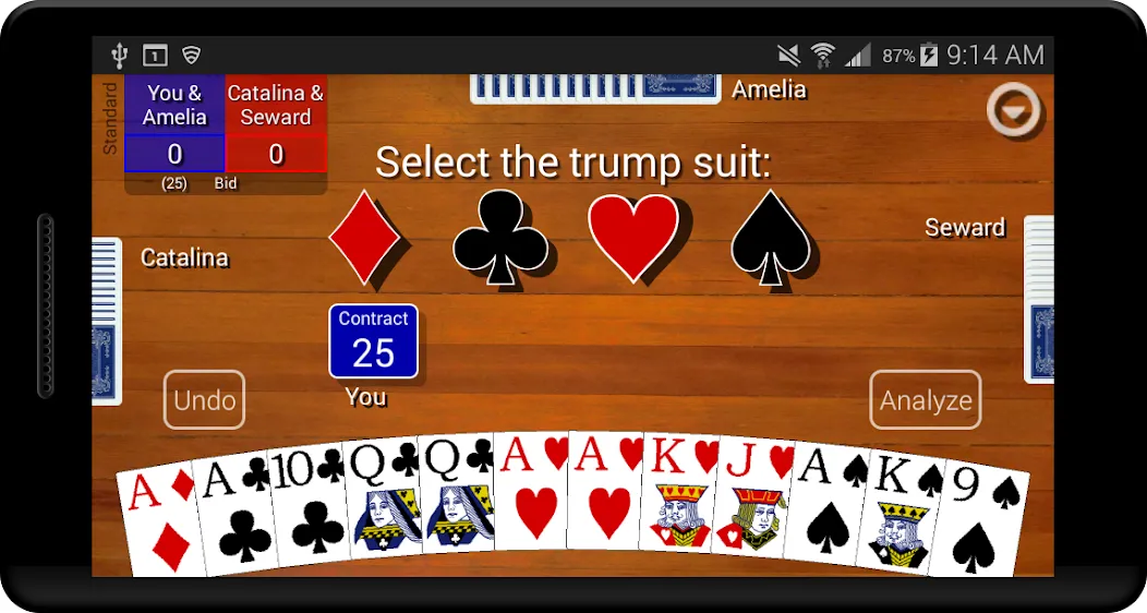 Pinochle Classic (Пиночл Классик)  [МОД Меню] Screenshot 4