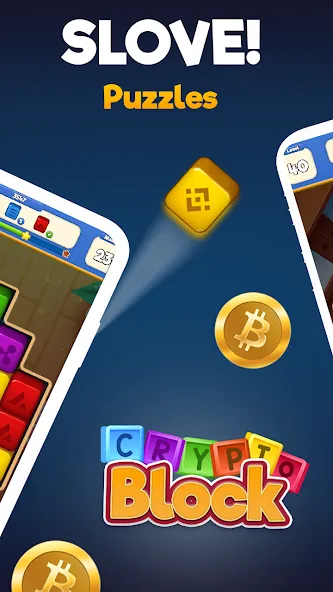 Crypto Blocks Puzzle Challenge  [МОД Меню] Screenshot 2