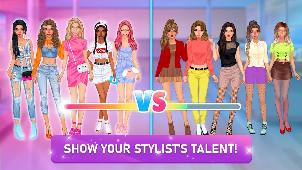 College Girls Team Makeover  [МОД Бесконечные монеты] Screenshot 4