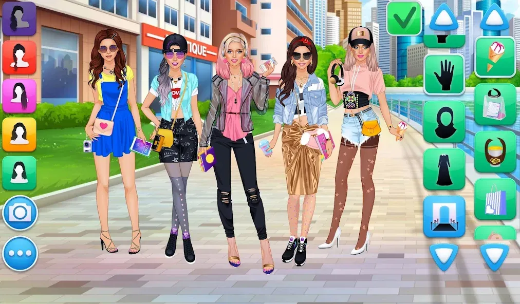 College Girls Team Makeover  [МОД Бесконечные монеты] Screenshot 5