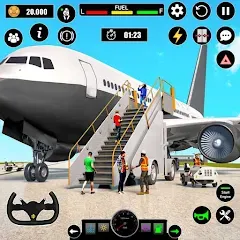 Скачать взлом Airplane Simulator Plane Games [МОД Меню] на Андроид