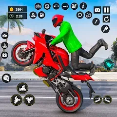 Скачать взлом Bike Racing Games - Bike Game (Байк Рейсинг Геймс)  [МОД Много монет] на Андроид