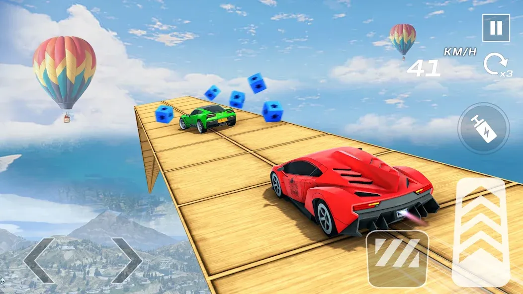 Car Games 3D - GT Car Stunts (ДжиТи Кар Стантс)  [МОД Все открыто] Screenshot 4