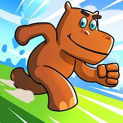 Скачать взлом Hippo Dash (Хиппо Дэш)  [МОД Бесконечные деньги] на Андроид