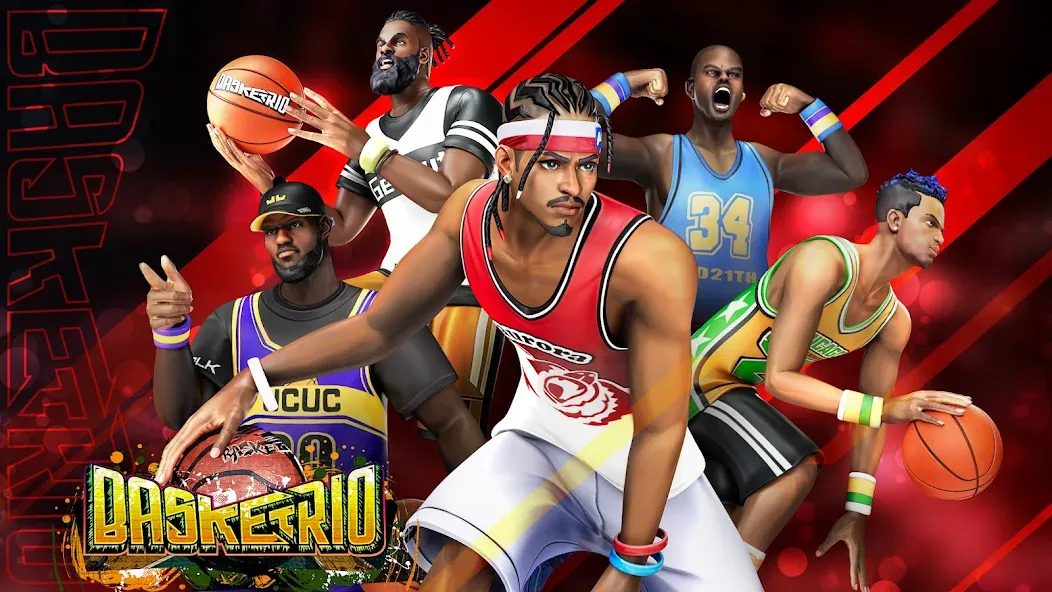 Basketrio - Allstar Streetball (Баскетрио)  [МОД Menu] Screenshot 1