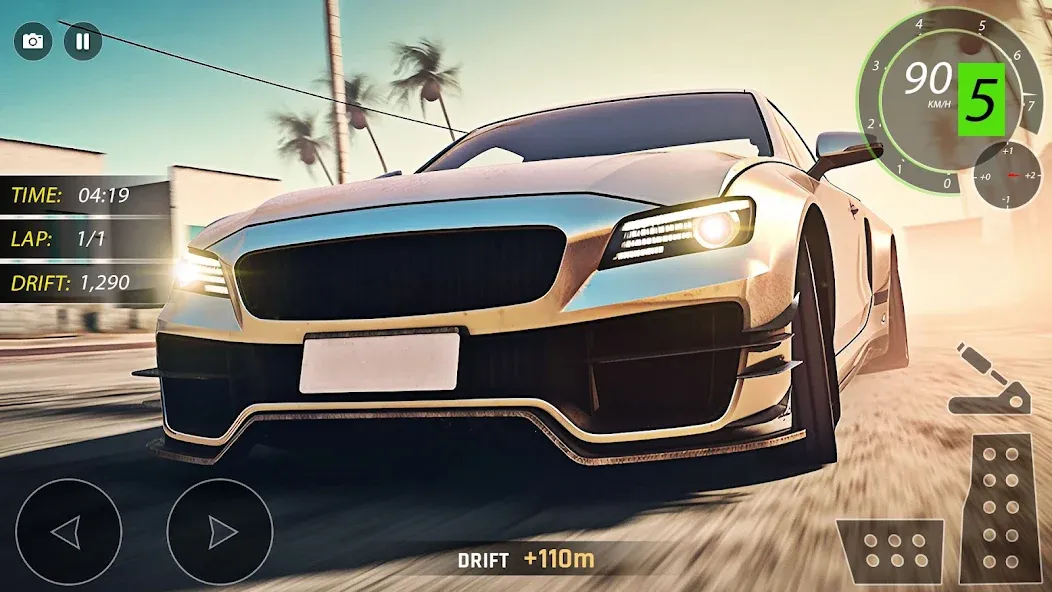 Highway Drifting Racing Games  [МОД Меню] Screenshot 2