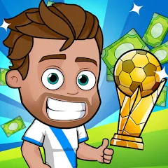 Скачать взлом Idle Soccer Story - Tycoon RPG (Айдл Соккер Стори) [МОД Unlocked] на Андроид