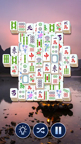 Mahjong Club - Solitaire Game  [МОД Unlimited Money] Screenshot 2