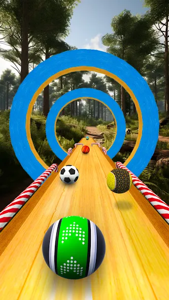 Fast Ball Jump - Going Ball 3d (Скай Болл Джамп)  [МОД Все открыто] Screenshot 1