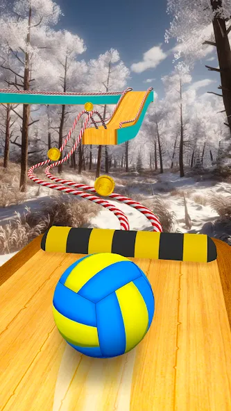 Fast Ball Jump - Going Ball 3d (Скай Болл Джамп)  [МОД Все открыто] Screenshot 4