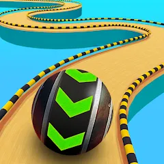 Скачать взлом Fast Ball Jump - Going Ball 3d (Скай Болл Джамп)  [МОД Все открыто] на Андроид