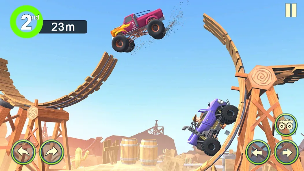 Monster Truck Crush (Монстр Трак Стант)  [МОД Menu] Screenshot 5