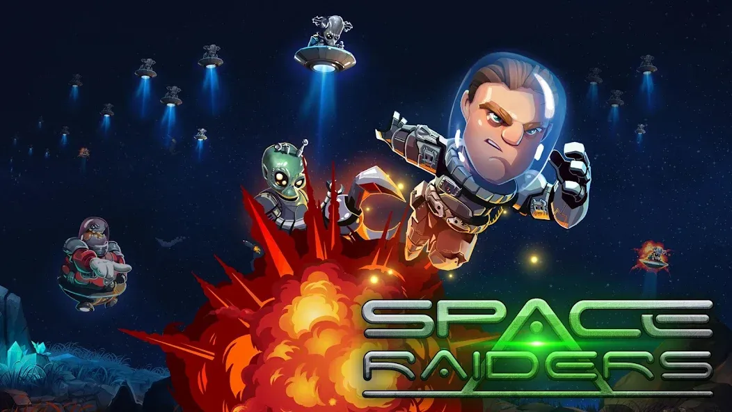 Space Raiders RPG  [МОД Много денег] Screenshot 1