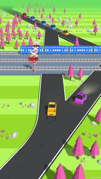 Traffic Run!: Driving Game  [МОД Все открыто] Screenshot 1