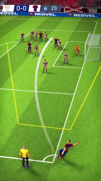 Soccer Star: Super Champs (Соккер Стар 22)  [МОД Бесконечные монеты] Screenshot 5