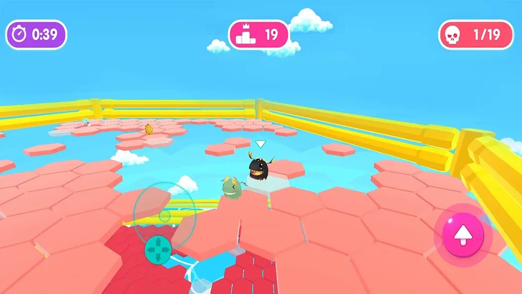 Fall.io - Race of Dino  [МОД Unlocked] Screenshot 4