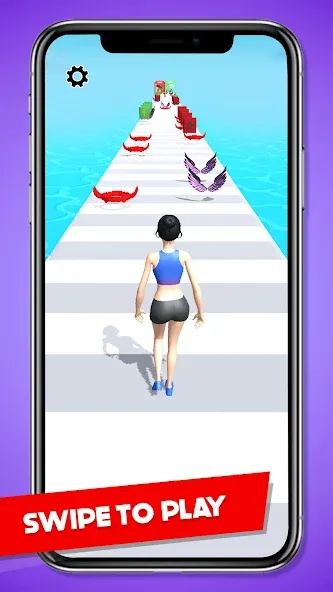 Heaven Life Rush! Paradise Run  [МОД Бесконечные монеты] Screenshot 1