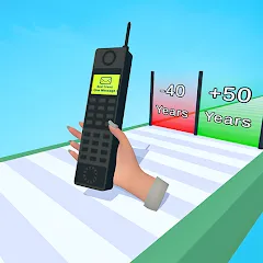 Скачать взлом Phone Runner Evolution Race 3D (Фон Раннер Эволюция Рейс 3Д) [МОД Меню] на Андроид