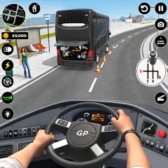 Скачать взлом Bus Simulator : 3D Bus Games (Бас Драйвинг Симулятор ПВП Игра)  [МОД Menu] на Андроид