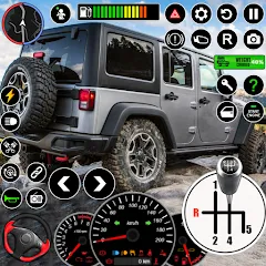 Скачать взлом Offroad Jeep Driving & Parking  [МОД Unlocked] на Андроид